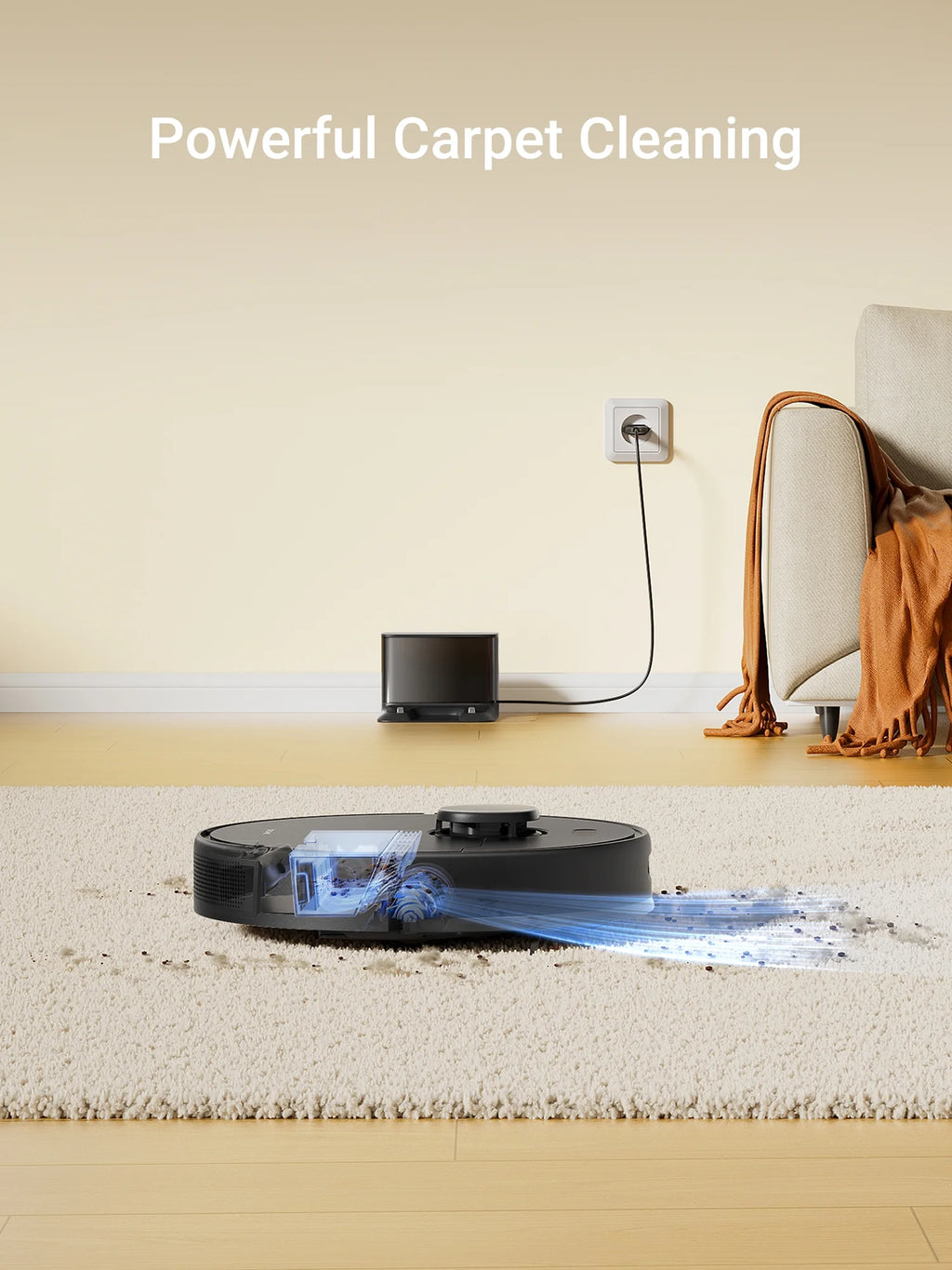 Dreame D10s Pro Robot Vacuum and Mop, Wi-Fi Compatible, Powerful Suction