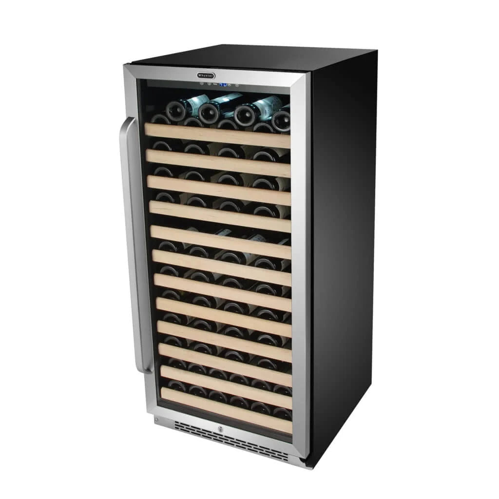 Whynter 24 inch Wine Cooler Refrigerator, 54 Bottle Wine Fridge with Stainless Steel Glass Door