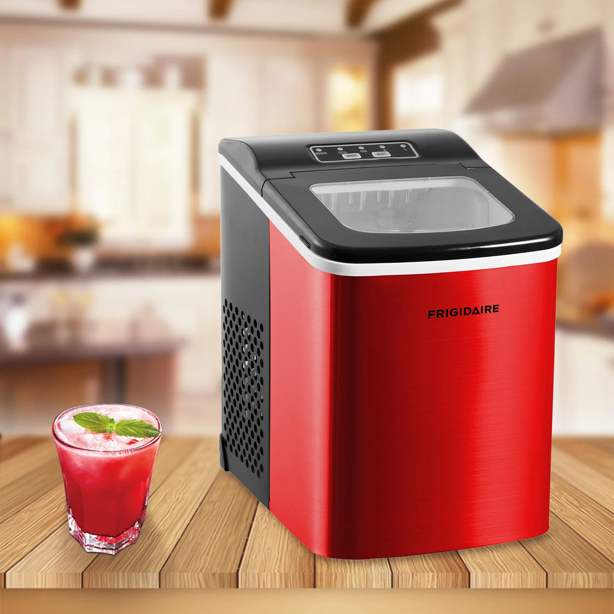 Frigidaire 26lb. Countertop Portable Ice Maker - (EFIC121-SS) Stainless Steel
