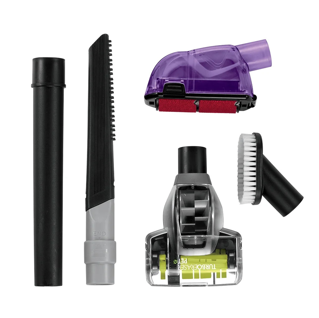 BISSELL PowerLifter Swivel Pet Rewind, Bagless, Upright Vacuum, Pet Friendly, Triple Action Brush Roll, Automatic Cord Rewind, Scatter Free Technology, 2259, Black & Purple
