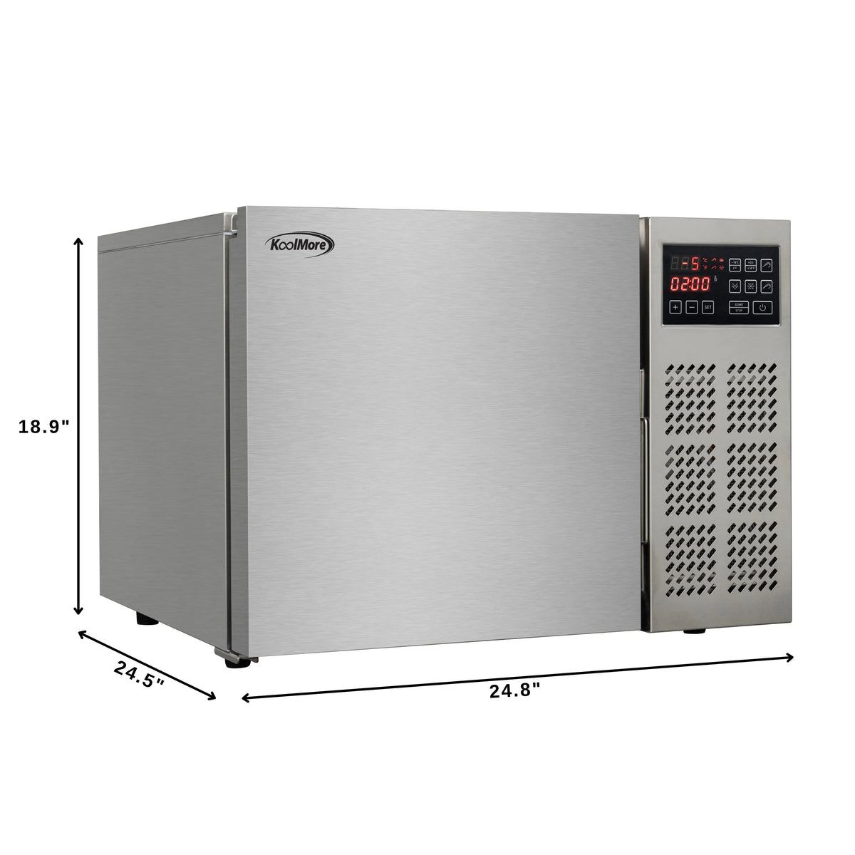 Commercial 10 Pan Reach-in Blast Chiller 88 lbs Rapid Chill / 77 lbs Rapid Freeze