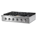 Thor Kitchen Hrt3618ulp Liquid Propane 36" Wide Built-In Gas Rangetop - Stainless Steel