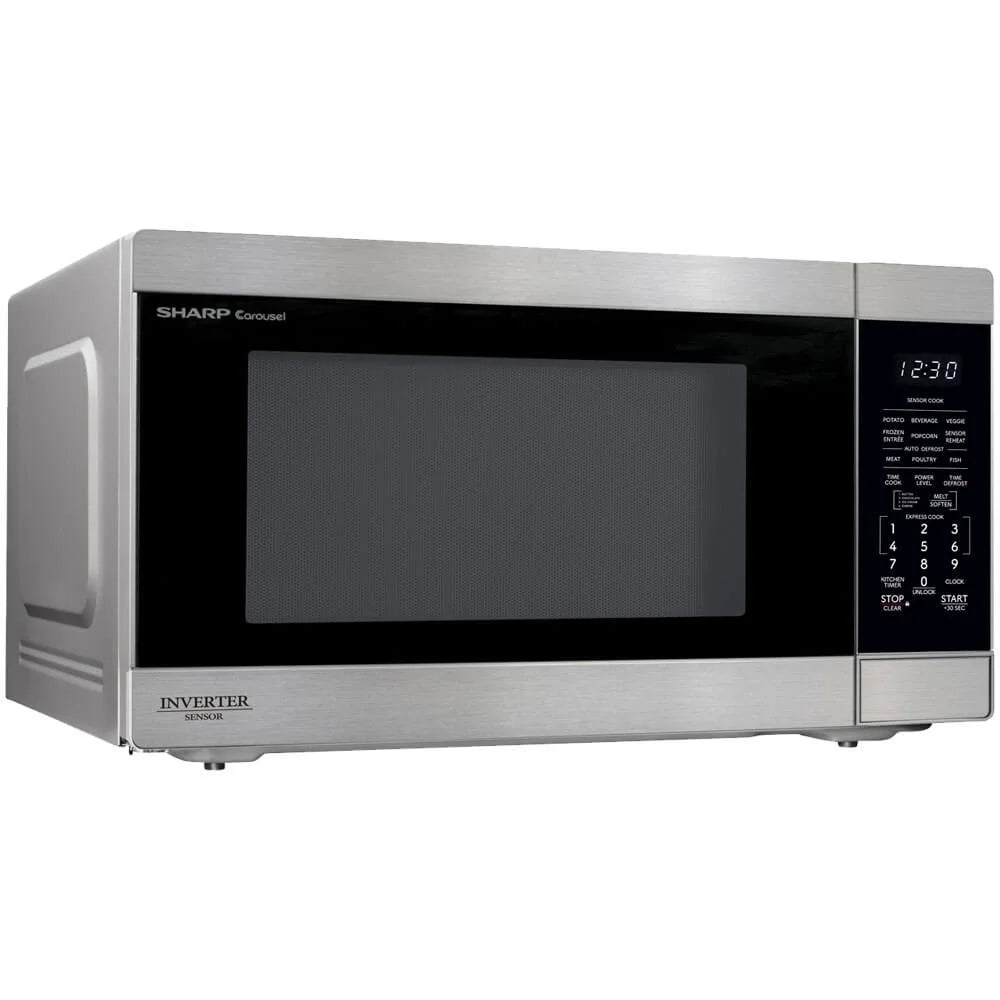 Sharp 2.2 CF Countertop Microwave Oven, Inverter Technology
