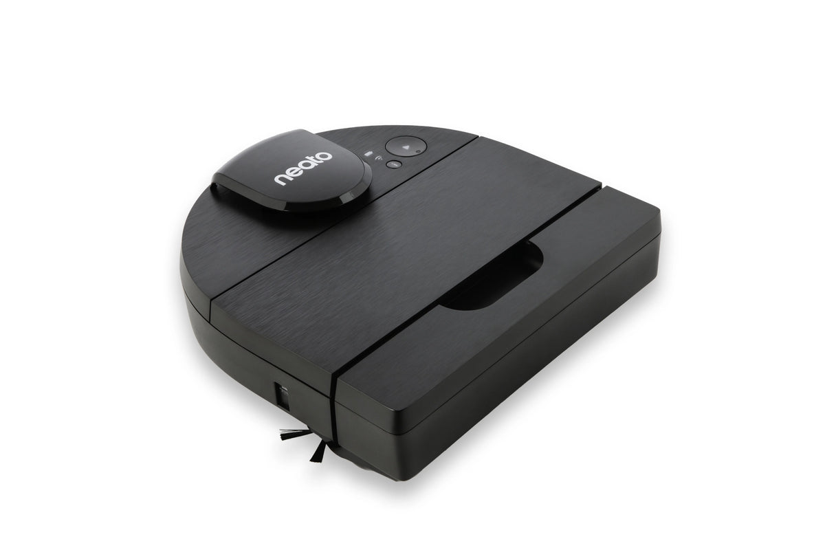 Open Box Neato D9 Intelligent Robot Vacuum Wi-Fi Connected with LIDAR Navigation in Black