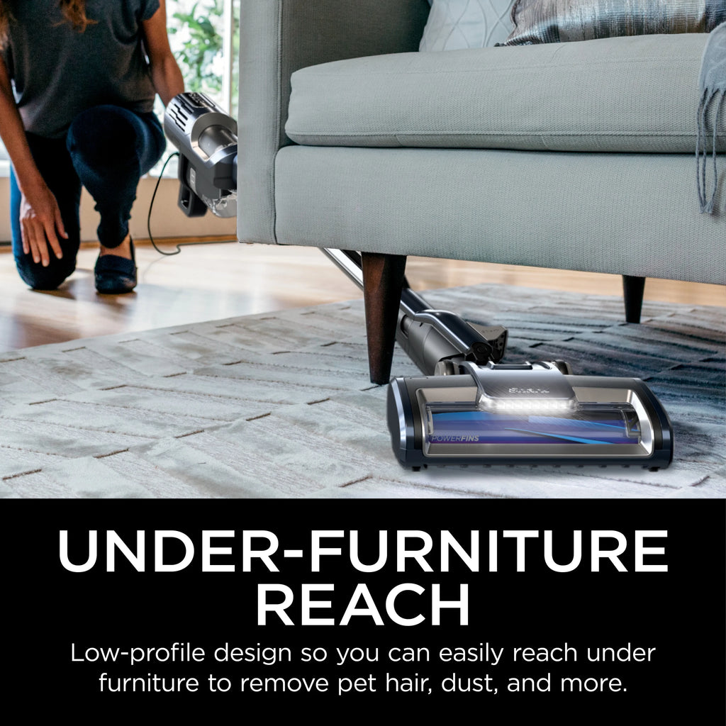 Shark?? UltraLight Pet Pro Corded Stick, PowerFinsa?�� and Self-Cleaning Brushroll, HZ600, Cordless Stick Vacuum, Lightweight, Powerful Suction, Pet Hair, Hard Floor, Carpet, HEPA Filter