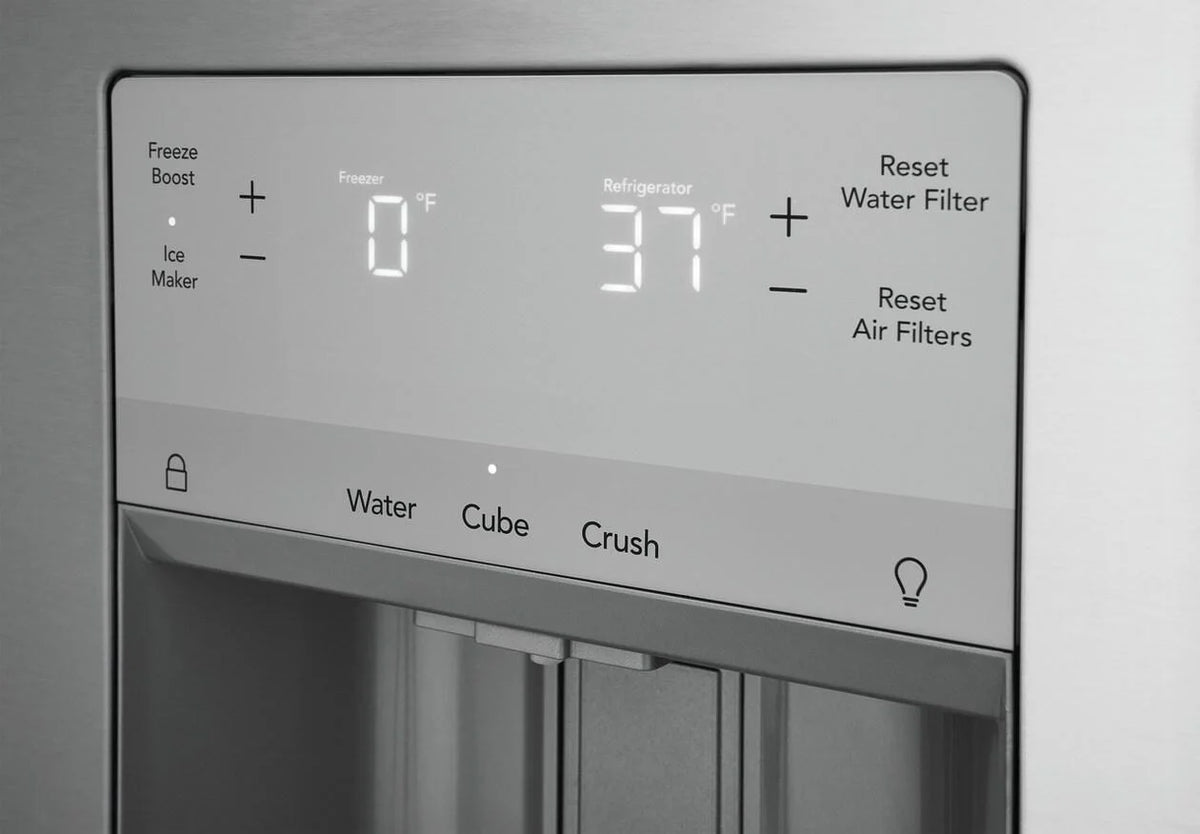 Frigidaire FRFC2323AS 36" Wide 23 Cu. Ft. Energy Star Certified French Door Refrigerator, Stainless Steel