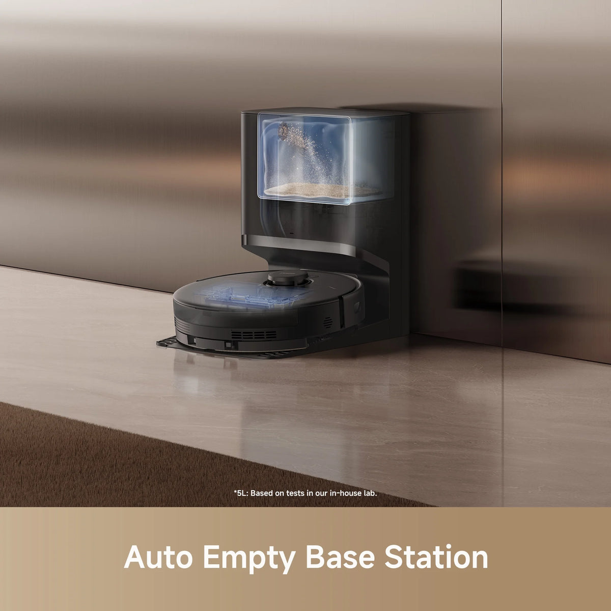 MOVA E30 Pro Plus Robot Vacuum, Anti-tangle DuoBrush, Auto Empty Base Station, Smart Carpet Cleaning