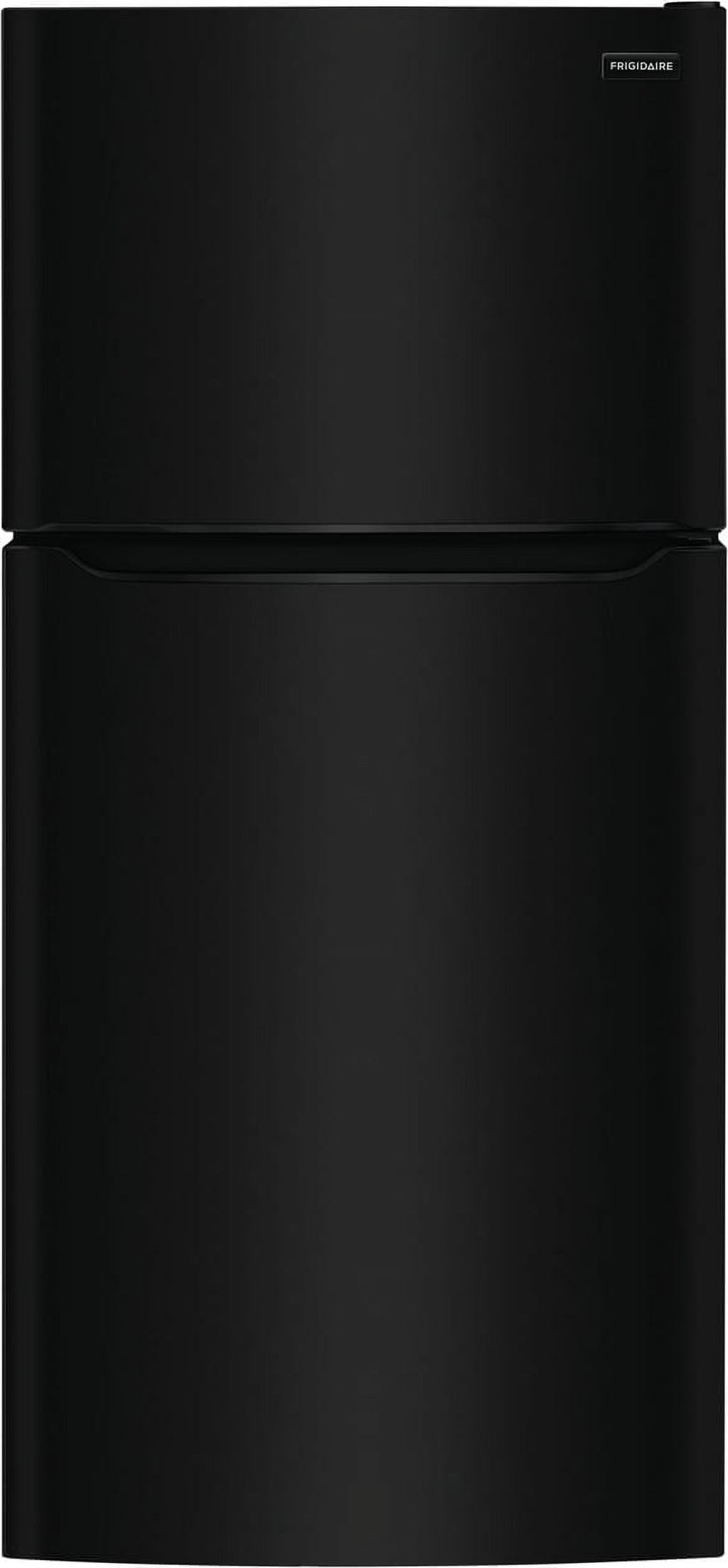 Frigidaire FFTR2045VB 20 Cu Ft Garage Ready Top-Freezer Refrigerator, Black