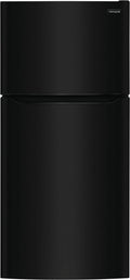 Frigidaire FFTR2045VB 20 Cu Ft Garage Ready Top-Freezer Refrigerator, Black