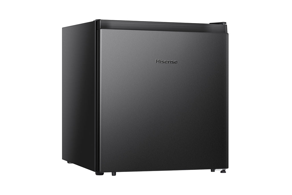 Hisense 1.6 Cu ft Single Door Mini Fridge, Black, Energy Star, 1 Year Warranty, WMS017M6XBE New