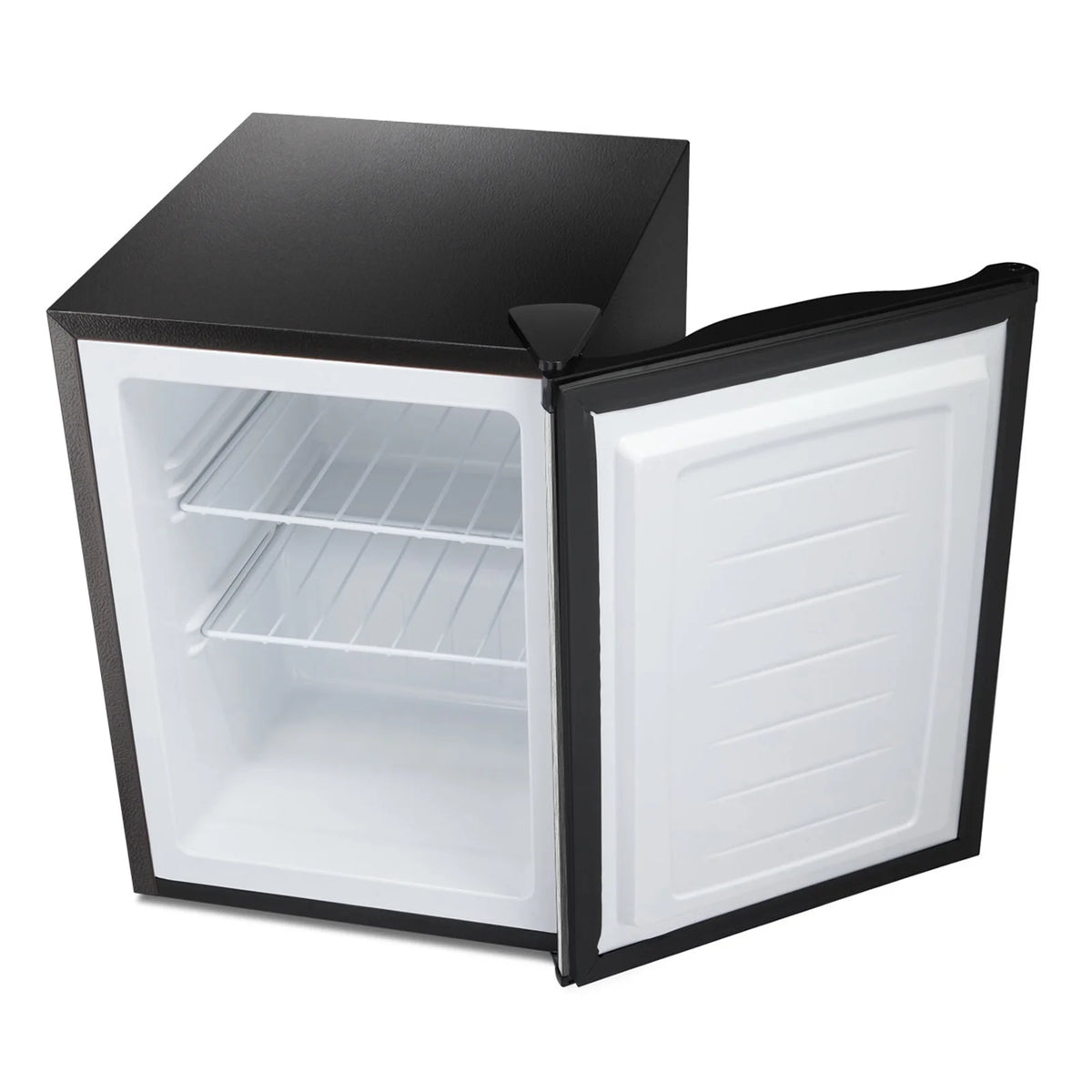 KNDKO 2.6Cu.ft Upright Freezer, Mini Freezer with Reversible Single Door, Removable Shelves, Adjustable Thermostat for Home/Kitchen/Office, Silver