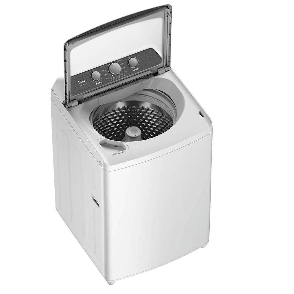 MIDEA 4.1 CF Top Load Washer, Agitator, Stainless Tub