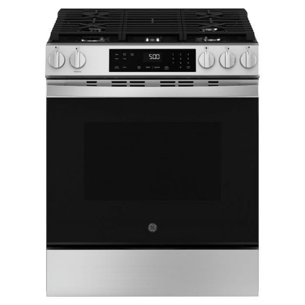 GE 30" Slide-In Front-Control Gas Range GGS500PVSS