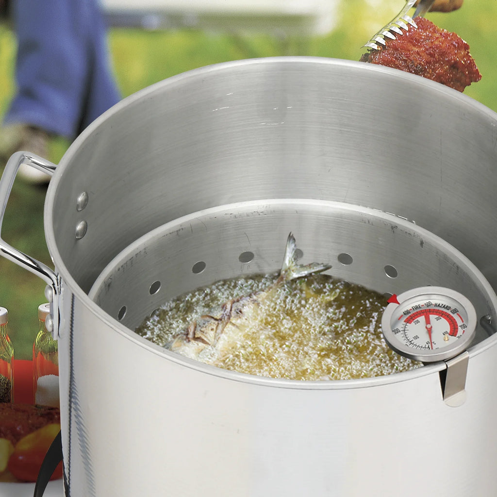 Ktaxon Propane Outdoor Fryer Kit Aluminum Frying/Boiling Turkey Fryer Pot 30QT 4 Piece Set