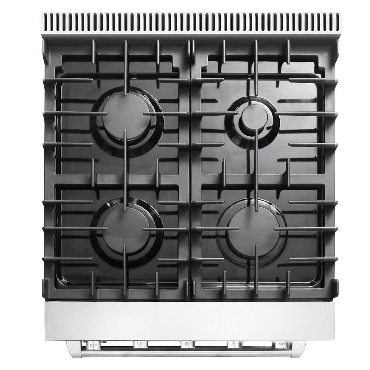 24 in. Freestanding Gas Range with 3.73 cu. ft. Capacity Oven in Stainless Steel
