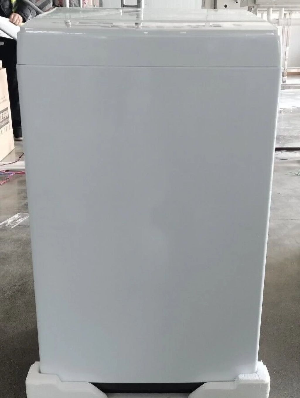 Smad Compact Washing Machines 1.7 Cu ft Single Use in Schools and apartments 12lbs White Washer