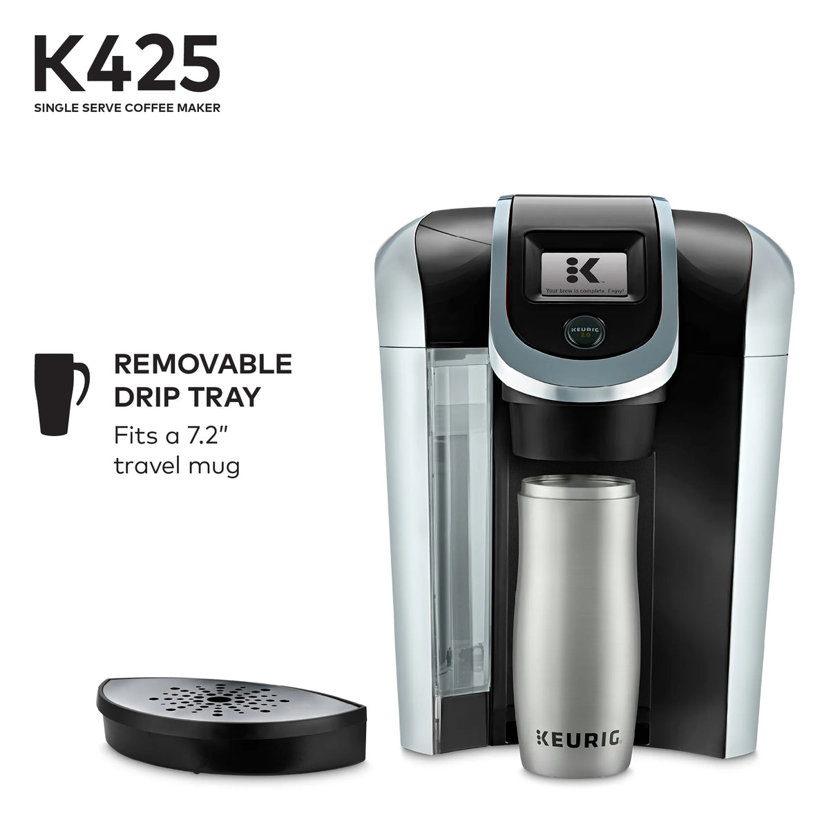 Keurig K425 Single Serve Coffee Brewer, Black