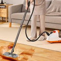 Professional 2000W Steam Cleaner Multipurpose, 51oz Tank & 27 Tools, Heavy Duty Sanitizing Steamer for Hardwood, Car Interiors, Windows, Kitchen Appliances