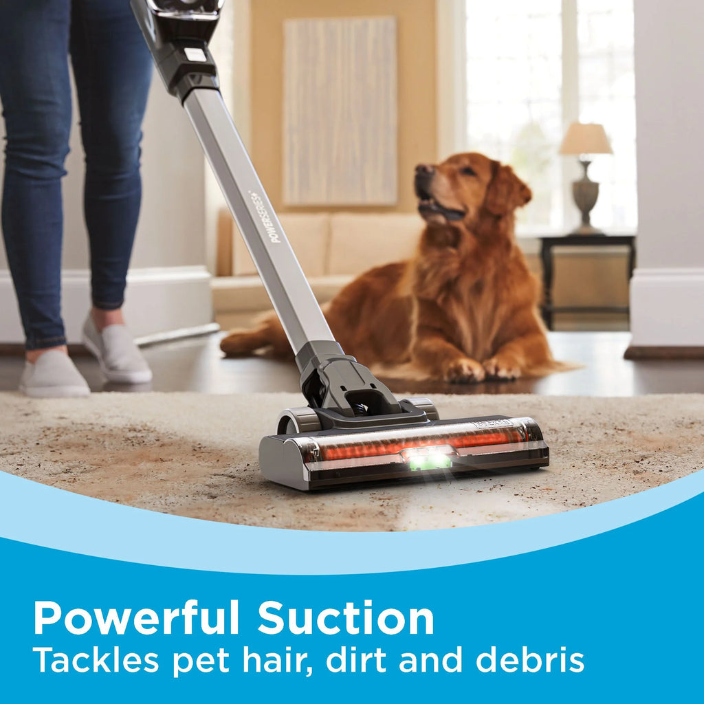 BLACK+DECKER POWERSERIES+ 20V MAX* Cordless Stick Vacuum Kit, for Carpet and Hard Floors, Convertible to Handheld, 44 Minute Run-time, for Daily Cleaning, BHFEA18D1
