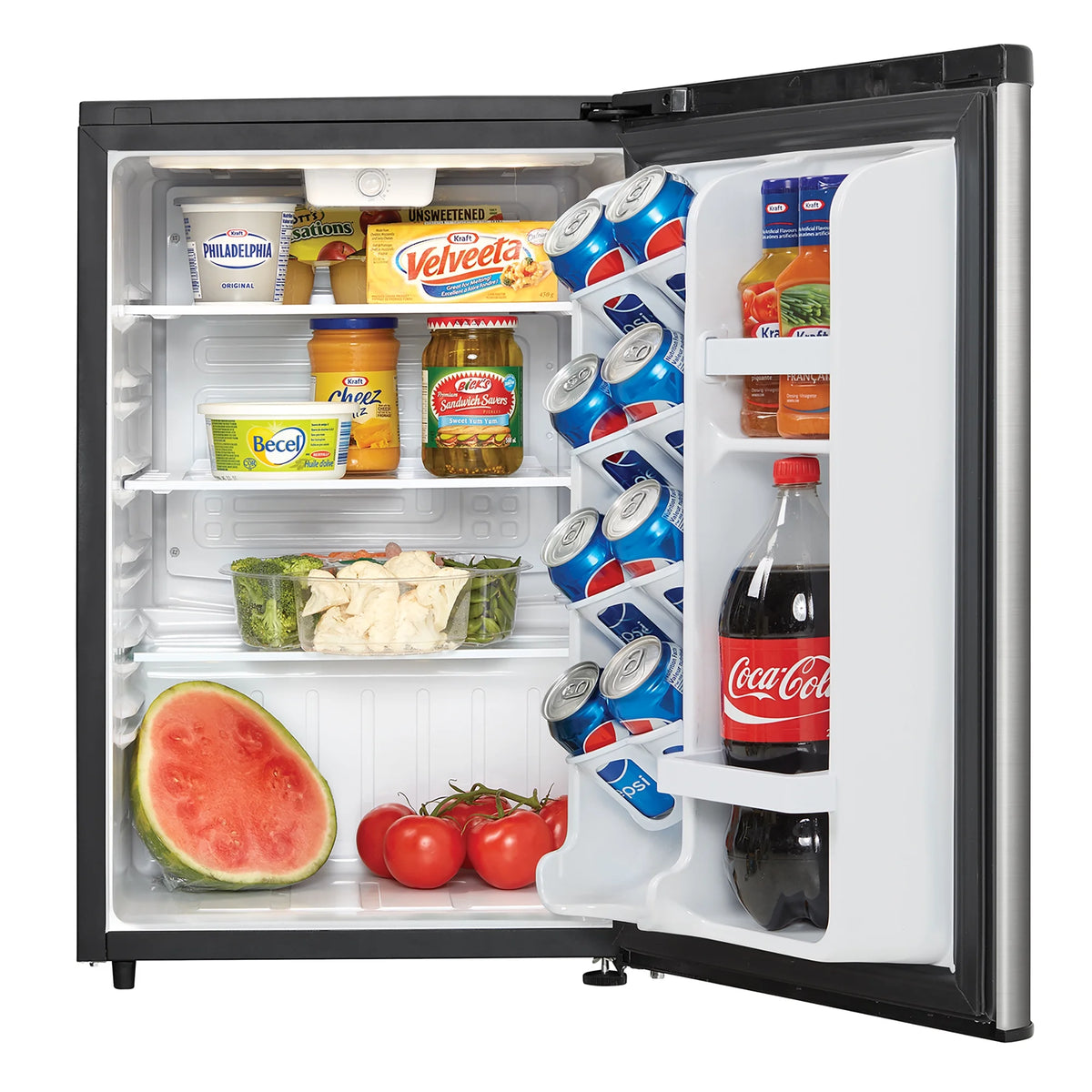 Danby 2.6 cu. ft. Compact Fridge in Stainless Steel (DAR026A2BSLDB)