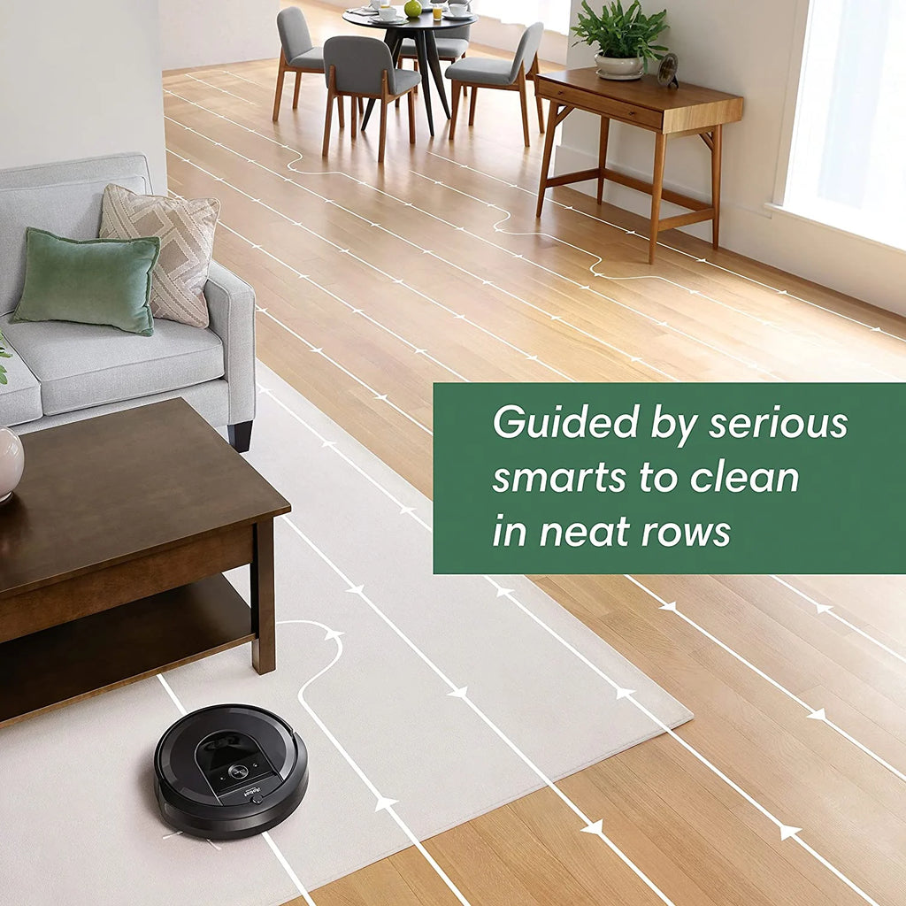 iRobot i755020 Roomba i7 plus Wi-Fi Connected Robot Vacuum with Automatic Dirt Disposal (7550)