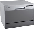 Edgestar Dwp63 21-5/8" Wide 6 Place Setting Countertop Dishwasher - Silver