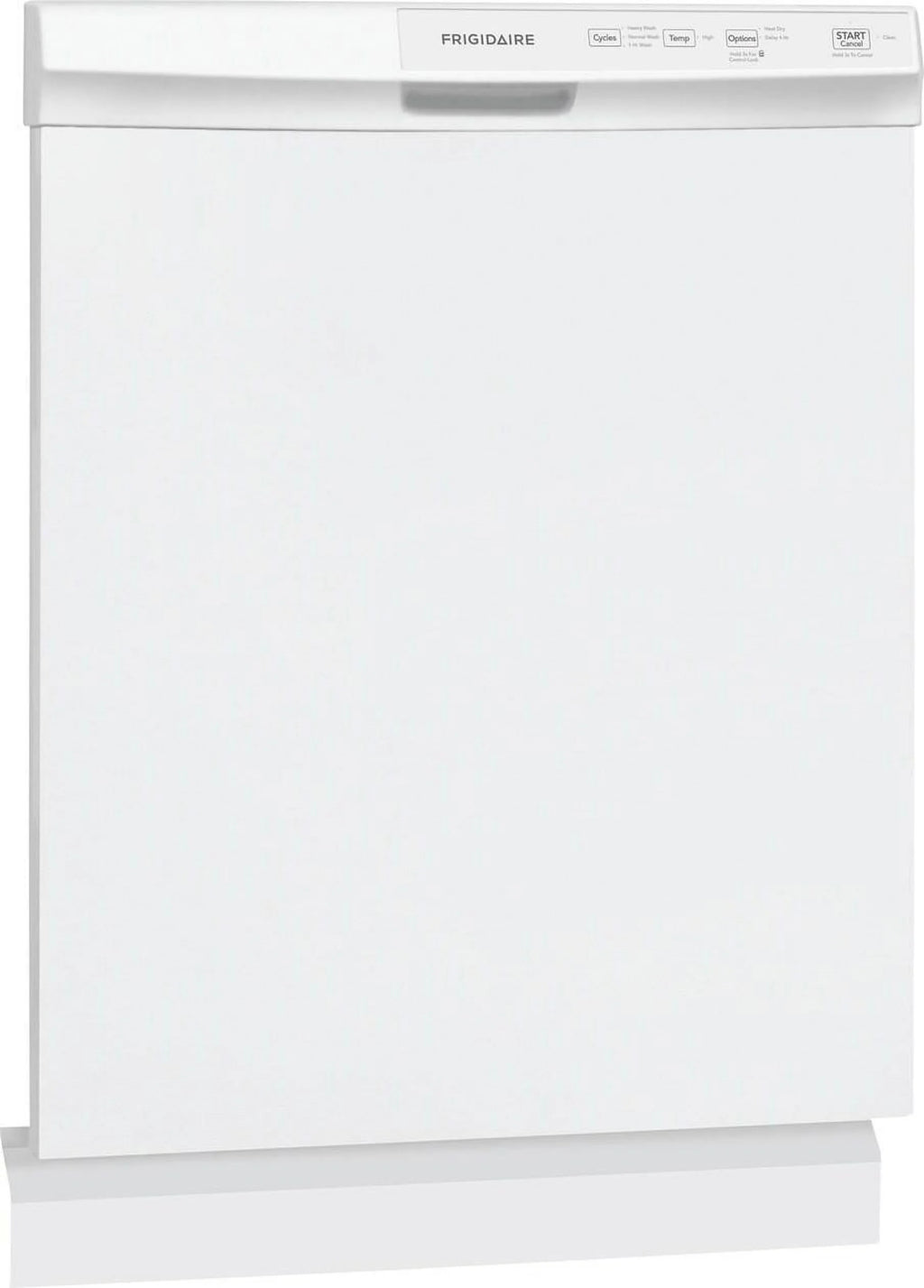 Frigidaire FFCD2413UW 24" Built-In Dishwasher, Front Control, White