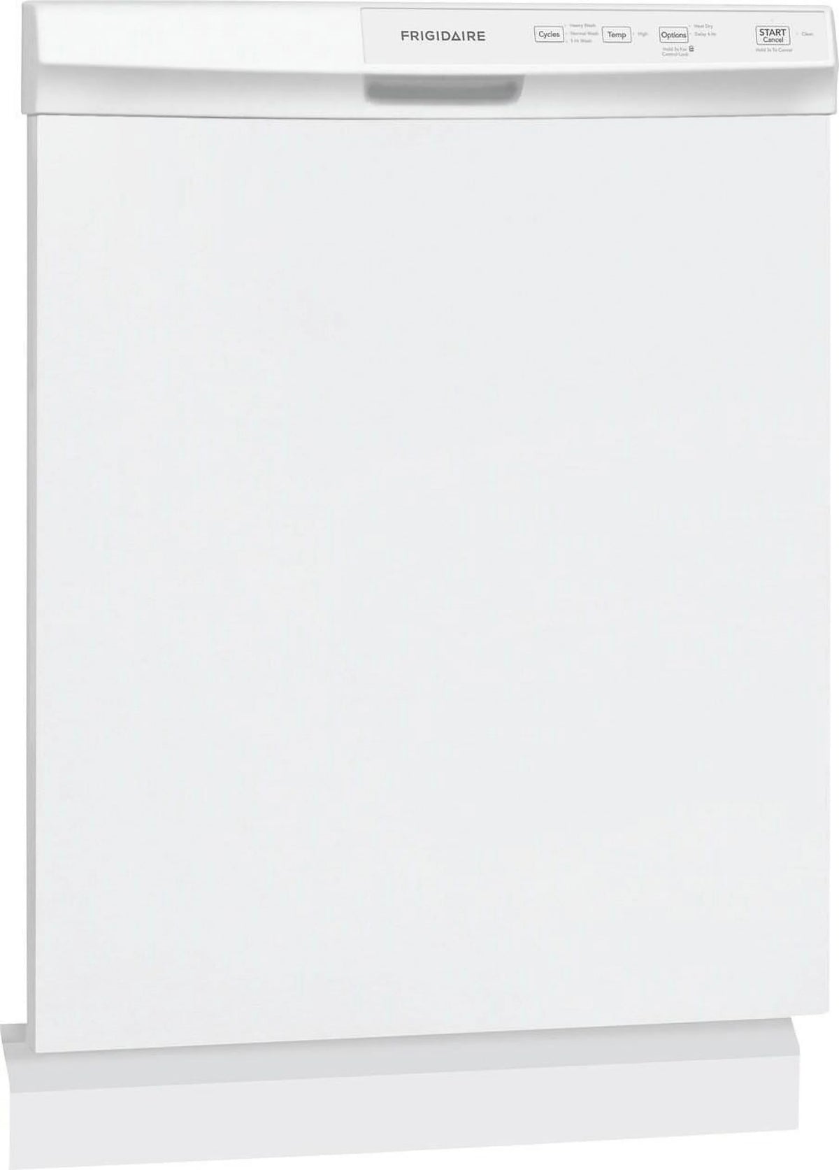 Frigidaire FFCD2413UW 24" Built-In Dishwasher, Front Control, White