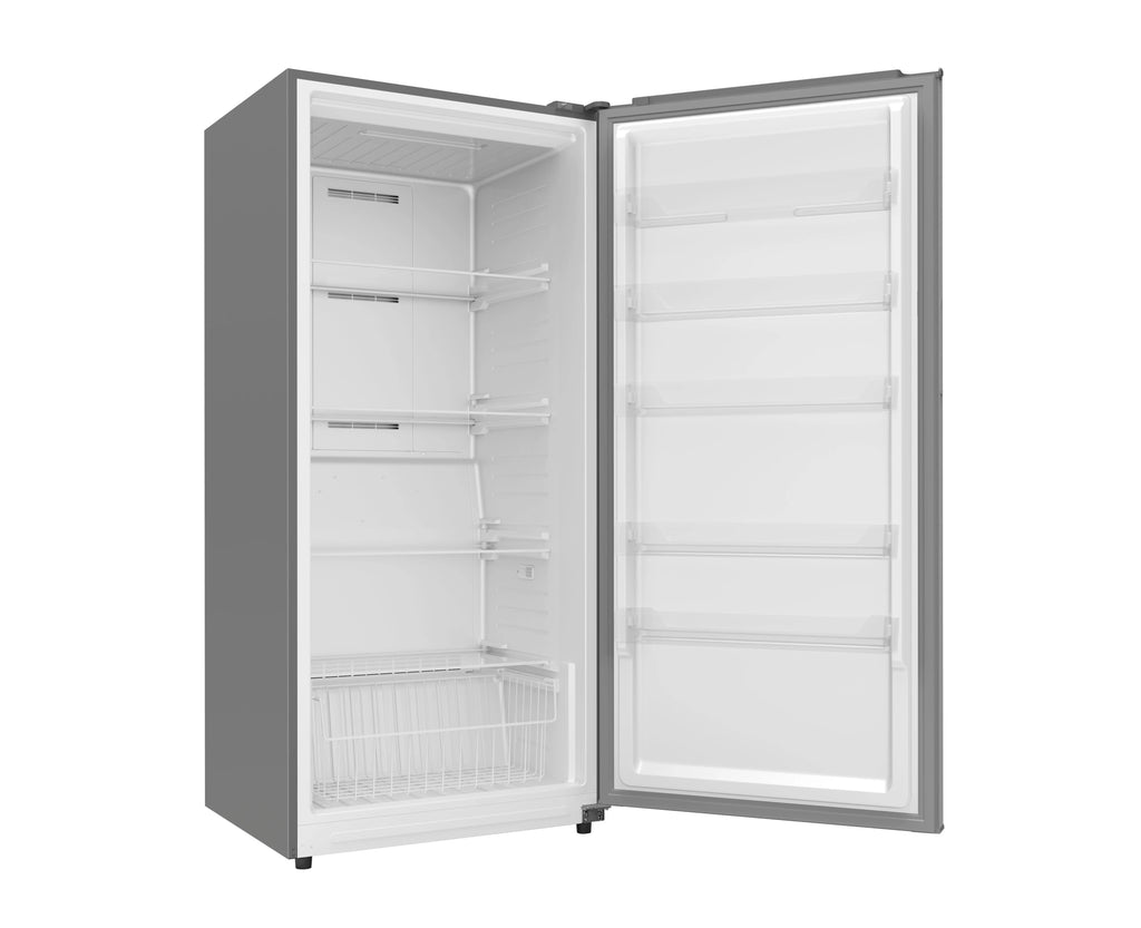 Hamilton Beach, 20 Cu. Ft. Upright Convertible Refrigerator/Freezer, Frost Free, Stainless Steel, HBFRF2099