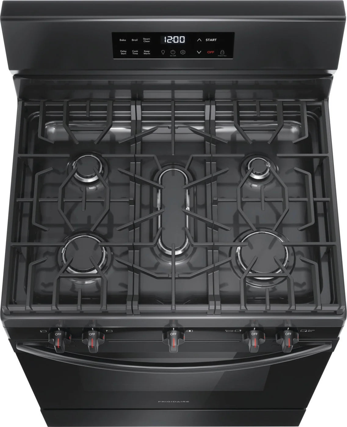 Frigidaire FCRG3062AS 30" Gas Range with Steam Clean, Stainless Steel