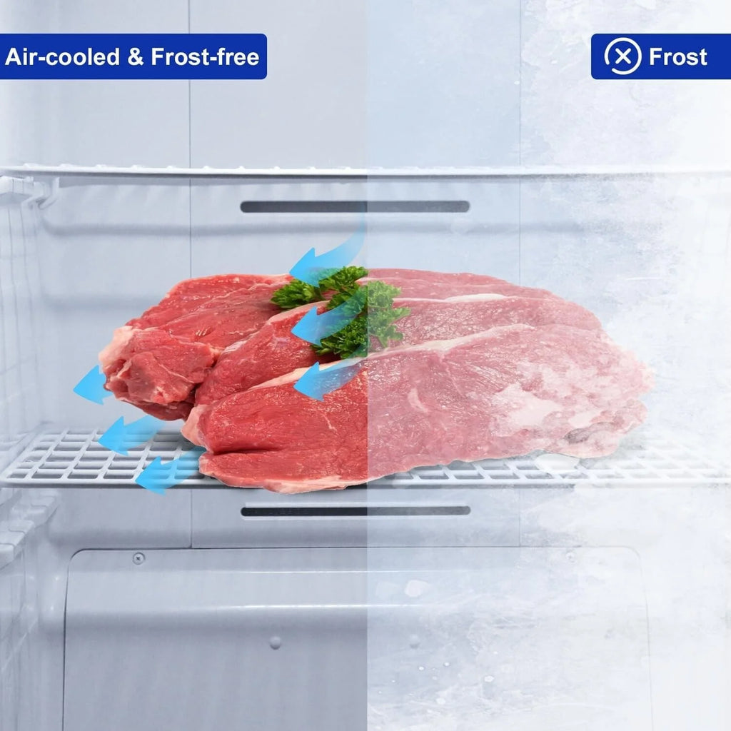 Smeta 13.8 Cuft Dual Mode Digital Control Convertible Uprigh Freezer/Refrigerator