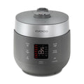 CUCKOO CRP-ST0609FG 6-Cup (Uncooked) / 12-Cup (Cooked) Twin Pressure Rice Cooker & Warmer with Nonstick Inner Pot, 16 Menu Options, 3 Voice Guide, Auto Clean (Gray)