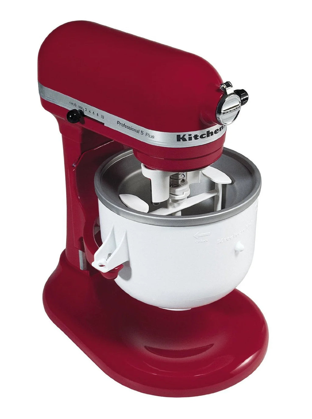 KitchenAid KICA0WH Ice Cream Maker Attachment (Fits 8 quart Mixers)