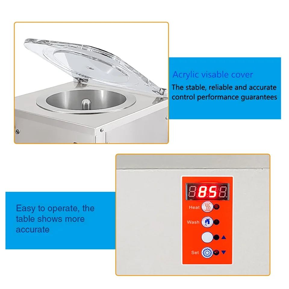 Kolice Commercial Milk Pasteurization Machine, Gelato ice Cream Mix Pasteurizer, Juice Pasteurization Machine,Sterilization Dairy Equipment
