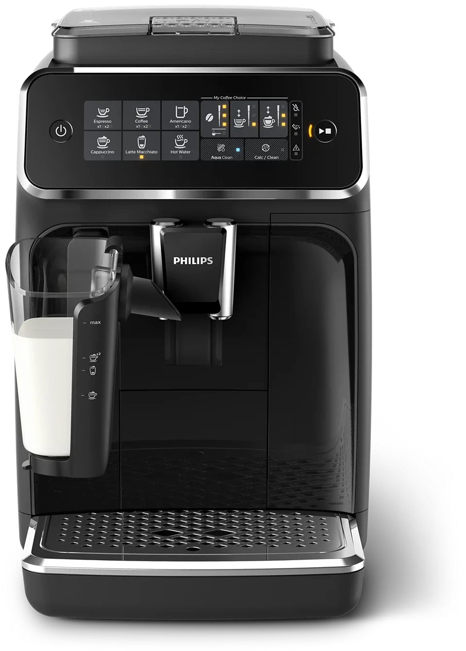 Restored Philips 3200 Lattego Fully Automatic Espresso Machine, Black | LatteGo | 5 Beverages | EP3241/54 | (Refurbished)