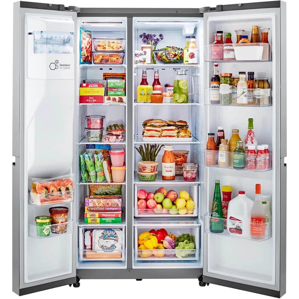 LG LRSXC2306S 23 Cu. Ft. Stainless Counter Depth Side-by-Side Refrigerator