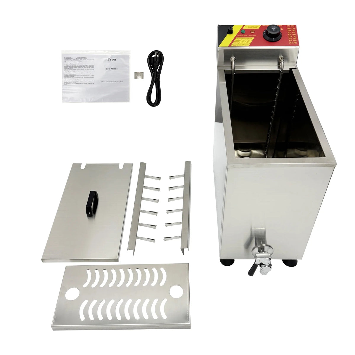 25L Cheese Hot Dogs Sticks Frying Machine Hot Dog Making Machine Hot Dog Fryer Hot Dog Frying Machine