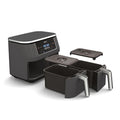 Open Box Ninja AD150 Foodi 6-in-1, 8-qt. 2-Basket Air Fryer with DualZone