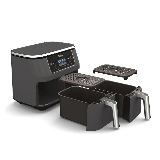 Open Box Ninja AD150 Foodi 6-in-1, 8-qt. 2-Basket Air Fryer with DualZone