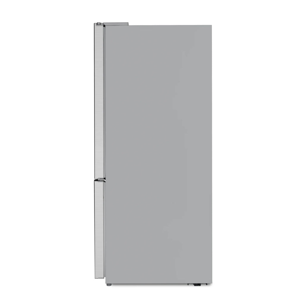 18.5 cu. ft. Stainless-Steel French Door Refrigerator in Silver, Auto Defrost, Energy Star, Digital Temperature Control