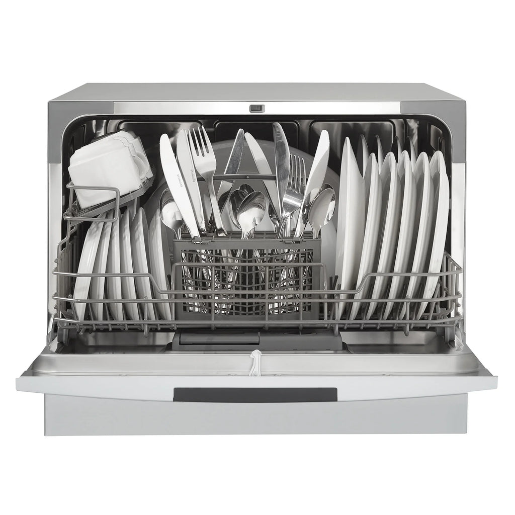 Danby 6 Place Setting Countertop Dishwasher in White (DDW621WDB)