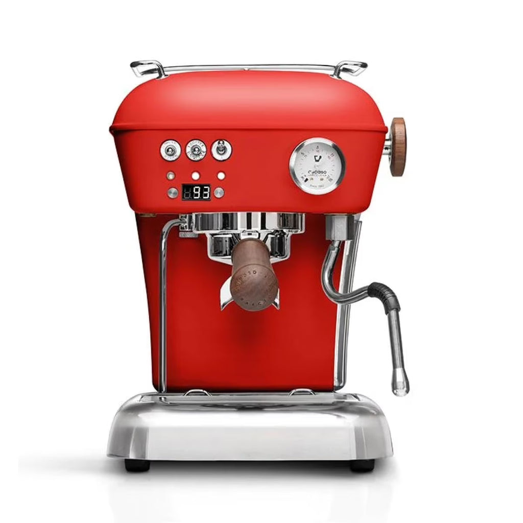 Ascaso Dream PID Programmable Home Espresso Machine w/ Volumetric Controls | 120V | Walnut | Anthracite Gray