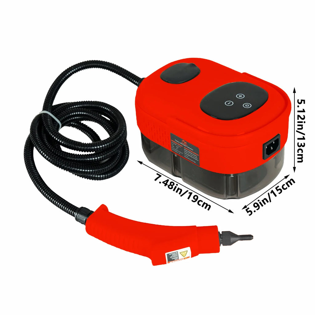 Cailmei Household High Temperature And High Pressure Cleaning Small And Portable Kitchen Decontamination Cleaning Red Free Size