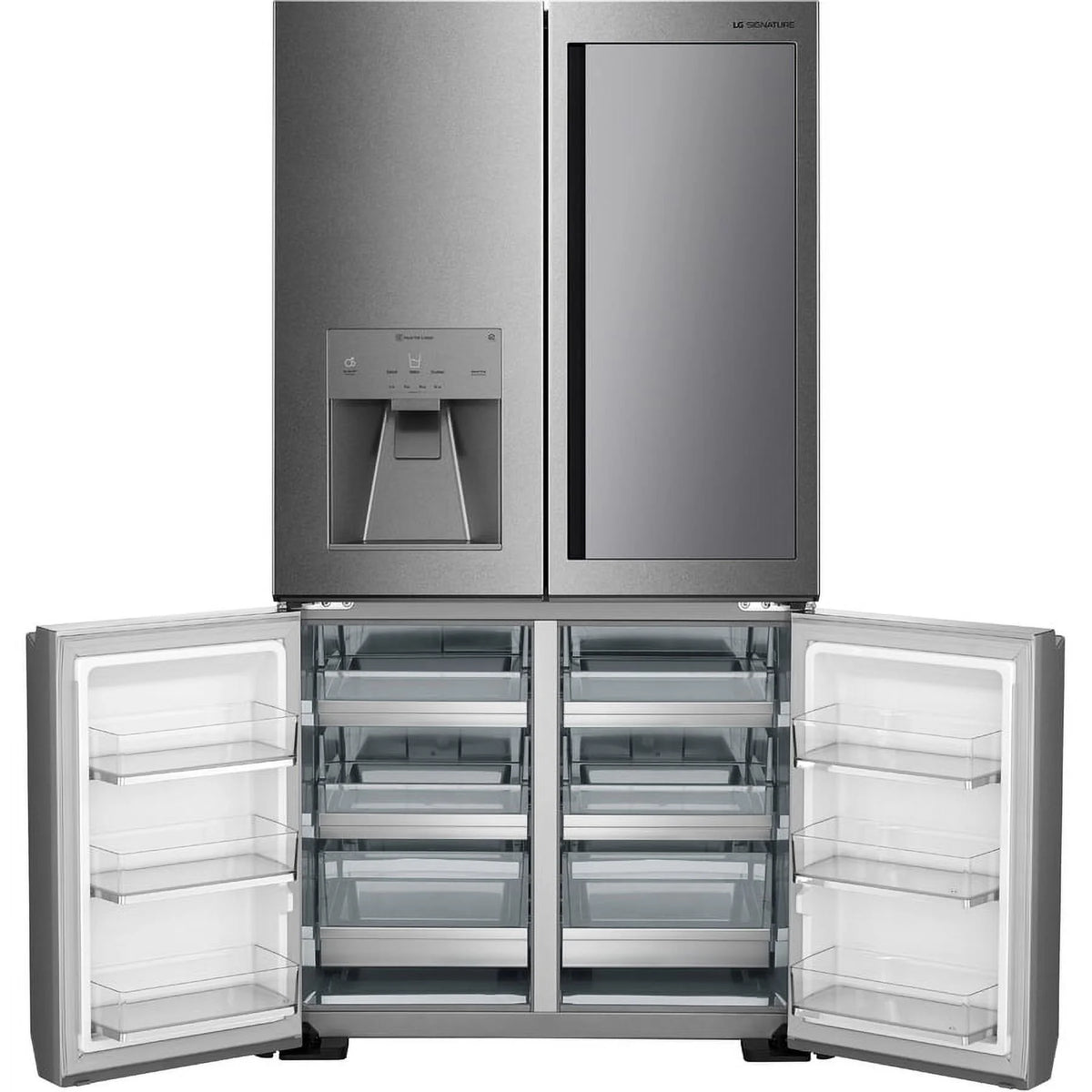 LG Freestanding French Door Refrigerator, Gray