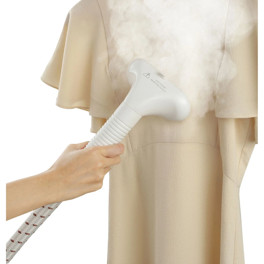 SALAV? GS45-DJ Professional Series Dual Bar Garment Steamer with Foot Pedals, Silver