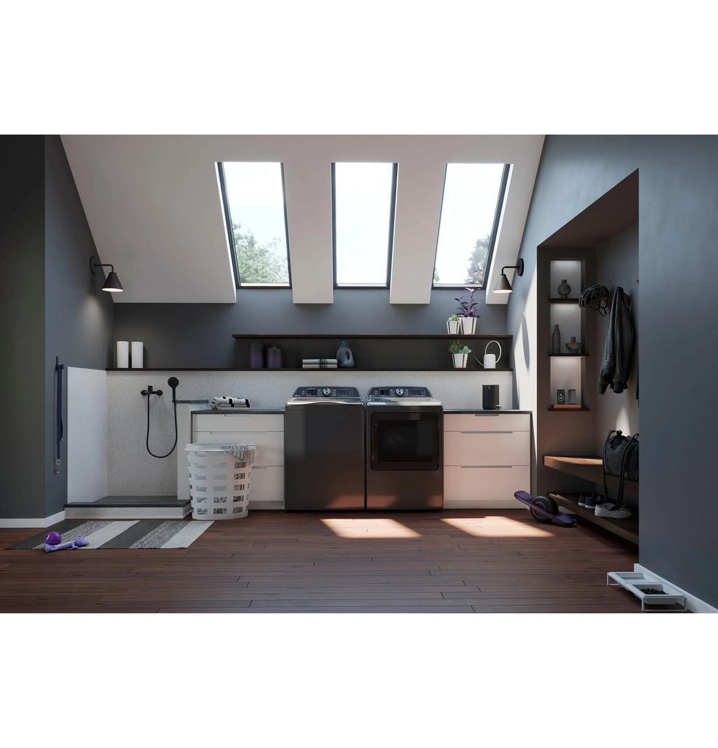 28 Inch Top Load Smart Washer with 5.3 Cu. Ft. Capacity, Single Action Agitator, Built-In WiFi