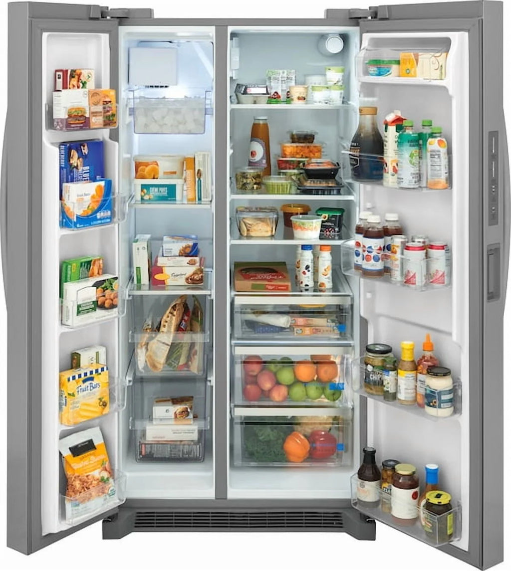 Frigidaire Gallery GRSN2620AF 26 Cu. Ft. 36" Standard-Depth Side-by-Side Refrigerator, Stainless Steel