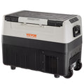 VEVOR Car Refrigerator 48Qt, Dual Zone Car Fridge Freezer12/24V DC & 110-240V AC Electric Compressor Cooler for Truck Vehicle RV