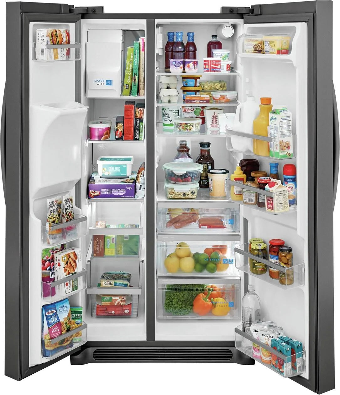 FRIGIDAIRE GRSS2652AD SIDE BY SIDE FREESTANDING REFRIGERATOR Stainless Steel