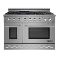 NXR 48'' Stainless Steel Professional Free-standing Gas Range with Griddle, 7.2 cu ft. Convection Oven SC4811